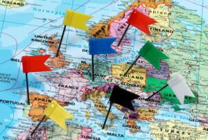 Vlaggen in europa